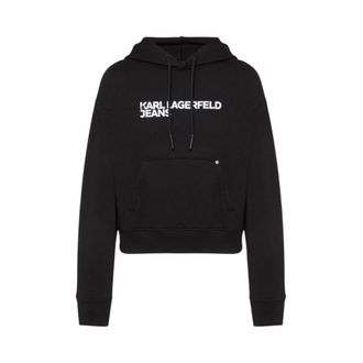 Karl Lagerfeld Hoodies - Dames - Hoodies - Zwart - L - Hoodies & sweatvesten