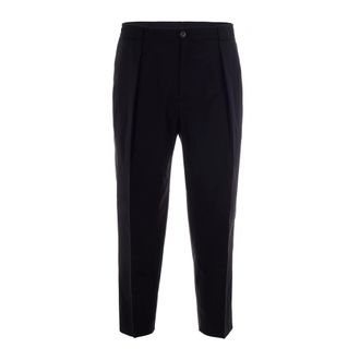 BRIGLIA 1949 Slim-fit Trousers, male, Black, Size: XS Slim-fit Trousers