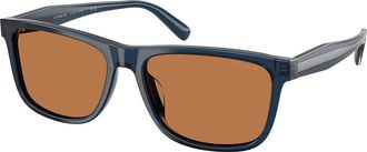 Coach HC8454U CDP55 575773 Mens Sunglasses Blue Size 59