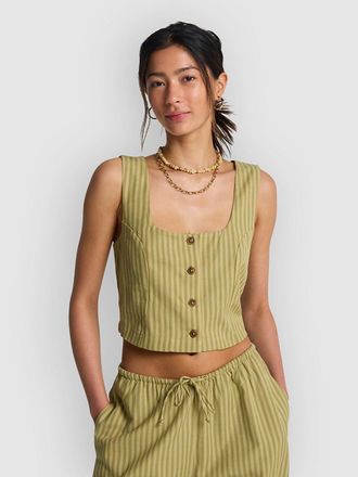 Billabong Another Wave Woven Tank Top gr&uuml;n