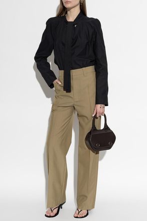 Christophe Lemaire Cotton Shirt, Womens, Black