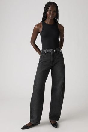 Levi's Vaqueros Baggy Dad Barrel - Mujer - 23X30 - Negro / Rebel Edge Barrel