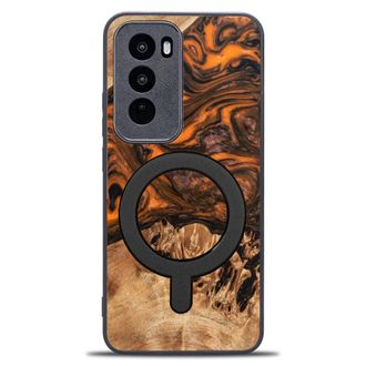 OEM Funda Bewood Unique Para Oppo Reno 12 Pro 5g - Naranja Con Magsafe