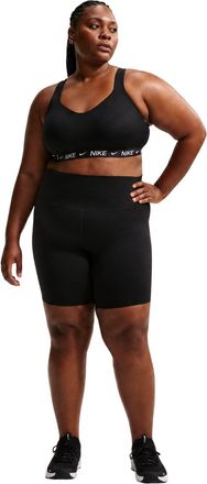 Nike Indy Dri-FIT-sportbeha voor dames (Zwart)