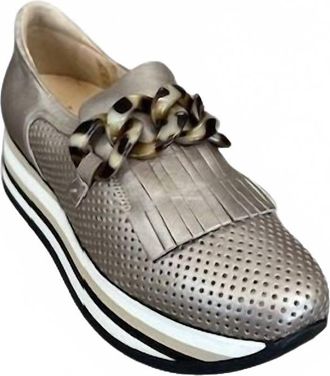 Softwaves Womens Carly Platform Loafers In Taupe