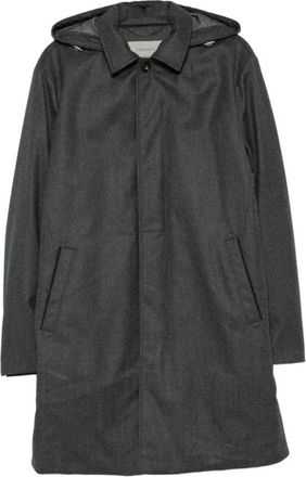 Canali Hombre, Abrigos, Gris, Talla: M
