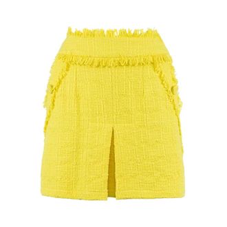 Nenette Short Skirts, female, Yellow, Size: S Short Shorts