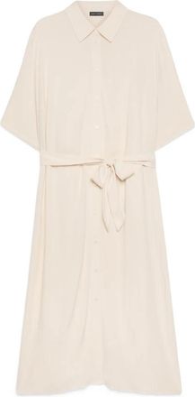 Fiorella Rubino Midi Kleedjes - Dames - Shirt Kleedjes - Beige - 5XL - Kleedjes