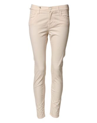 Jacob Cohen Mid Waist Skinny Fit blue Trouser Womens Jeans (Pre-Owned)