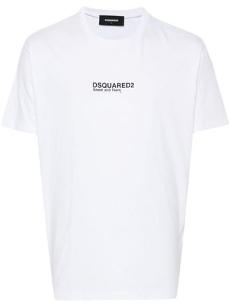 Dsquared2 White Logo T-shirt