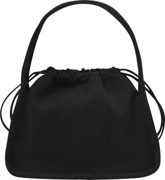 Alexander Wang Alexander Wang Womens Ryan Small Bag in Black Canvas - One Size