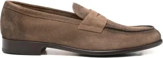 Doucal's Vintage Suede Loafer