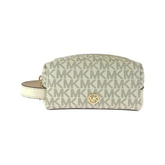 Michael Kors Pre-owned Plastica pouches - - Pre-owned - Donna - Beige - ONE SIZE