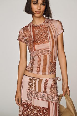 Scotch & Soda Slim Mesh Top