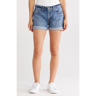Frame Denim Grand Garcon Cuffed Denim Shorts in Rumors at Nordstrom Rack, Size 24