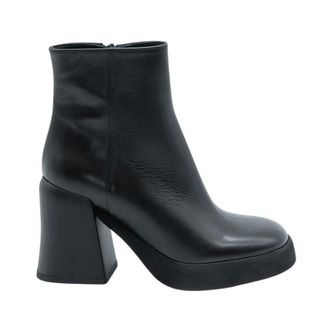 Strategia Heeled Boots, female, Black, 3 UK, A5280 Ankle Boot