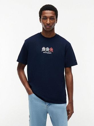 Tommy Hilfiger Back Repeat Crest Logo Relaxed T-Shirt