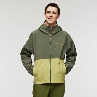 Cotopaxi Cielo Rain Jacket - Mens in Fatigue/lemongrass at Nordstrom, Size Xxx-Large