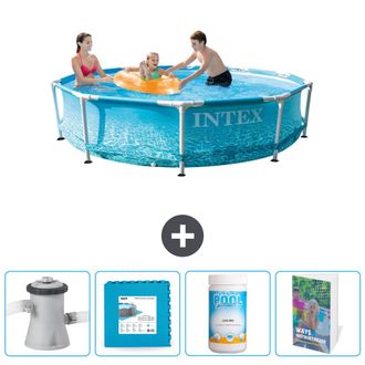 Intex Piscina Con Estructura Redonda - 305x76 Cm - 7-piezas Scb114