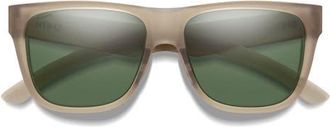 Smith Lowdown 2 55mm ChromaPop Polarized Sunglasses in Summit Crystal/Gray at Nordstrom