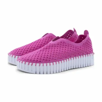 Ilse Jacobsen Womens Tulip 3373 Platform Shoes In Rose Violet