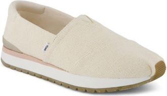 Toms Alpargata Resident Plus Slip-On Sneaker in Natural at Nordstrom, Size 6.5