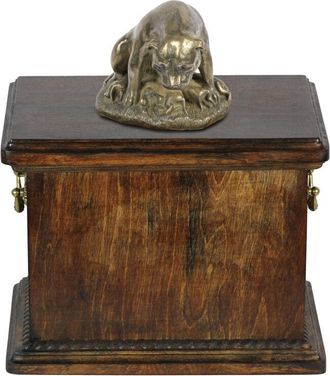 OEM Staffordshire Bull Terrier, Staffik, Staffi I - Urna Para Cenizas De Perro, Urna Con Estatuilla, Urna Elegante En Estilo Cl&aacute;sico De La Marca Art-dog