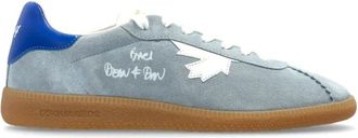 Dsquared2 Rebels Maple Leaf Trainers - Dames - Sneakers - Blauw - 35 1/2 EU - Leer - Schoenen