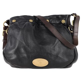 Mulberry Mulberry Medium Mitzy Messenger Bag in zwart kalfsleer