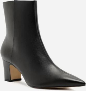 Arezzo Womens Jemma Mid-Block Boot In Black