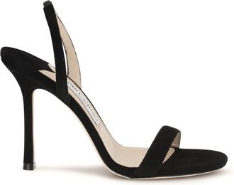 Jimmy Choo London Black Jenn Slingback Heels