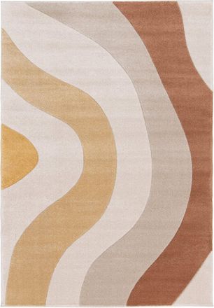 AFK Living Alfombra muy suave y f&aacute;cil de mantener multicolor 200 x 290 cm