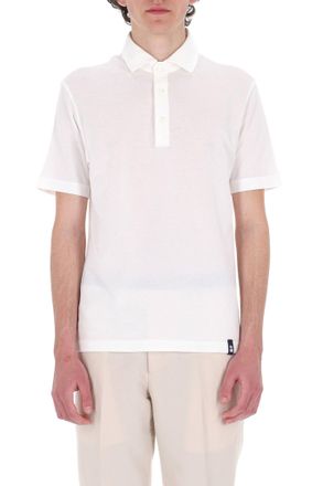 Drumohr Ice Cotton Pure Cotton Polo Shirt