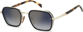 Eyewear by David Beckham DB 1194/G/S Rhl(1V) - Heren - Zonnebrillen - Geel - 53 MM - Accessoires