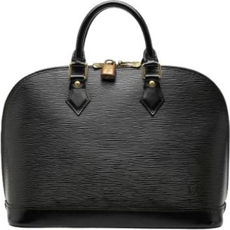 Louis Vuitton Pre-owned Alma PM - Dames - Vintage Handtas - Zwart - ONE Size - Leer - Vintage