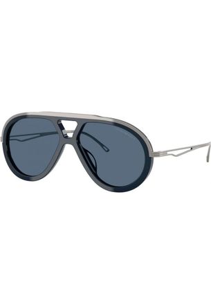 Emporio Armani Mens EA4242U 56 621380 Sunglasses - Blue - One Size