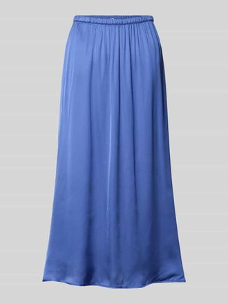 American Vintage American Vintage Midirock aus Viskose Modell BOVALOW in Bleu, Gr&ouml;&szlig;e XS