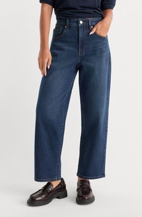 Good American Vintage Barrel Ankle Jeans in Meridian at Nordstrom, Size 10