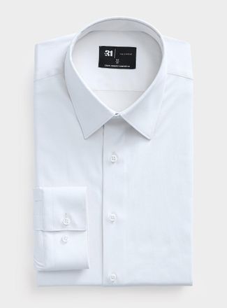 Le 31 Mens Stretch lightweight shirt Comfort fit