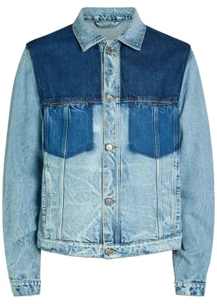 Maison Margiela Washed Denim Trucker Jacket - Blue Denim - 52 (IT52 / XL)