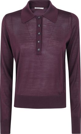 Nuur Long Sleeve Polo Neck Sweater