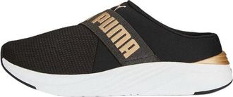 Puma (WMNS) PUMA Softride Ruby Mule Black Gold 377064-06