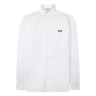GCDS Camicia - - Shirts - Uomo - Bianco - XL