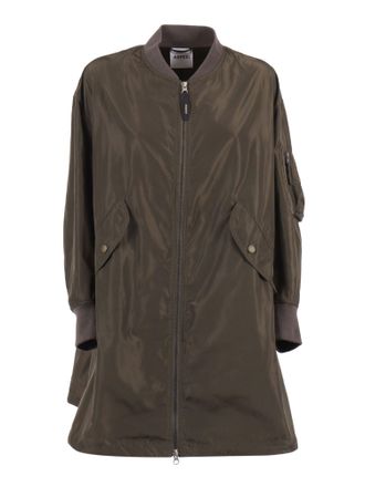 Aspesi Boxy Brown Ribbed Jacket