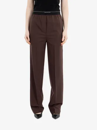 Semicouture Pantalone Gabriela dark cacao