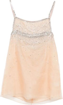 Retrofête Abito corto Leora con decorazione - Toni neutri