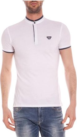 Armani Jeans Polo Shirts - Heren - Polos - Wit - XL - Katoen - Tops