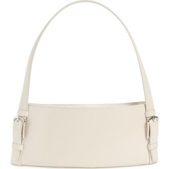Coperni Ergonomic Leather East/West Shoulder Bag in Beige Bei at Nordstrom