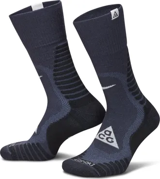Nike x ACG Outdoor Cushioned Sock Gridiron Black DV5465-001
