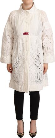 Ermanno Scervino Button Down Long Sleeve Polyester Womens Jacket (Pre-Owned)